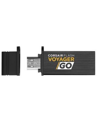 Флеш Диск Corsair 128Gb Voyager GO CMFVG-128GB USB3.0 черный