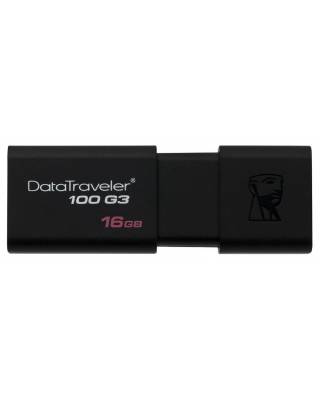 Флеш Диск Kingston 16Gb DataTraveler 100 G3 DT100G3/16GB + SDC4/4GB USB3.0