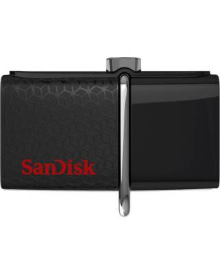 Флеш Диск Sandisk 32Gb Ultra Dual SDDD2-032G-GAM46 USB3.0 черный
