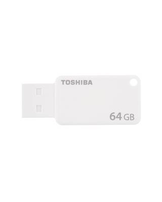 Флеш Диск Toshiba 64Gb Suzaku U303 THN-U303W0640E4 USB3.0 белый