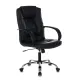 Кресло руководителя Бюрократ T-800N/BLACK черный кожа крестовина хром главное фото в маленьком размере