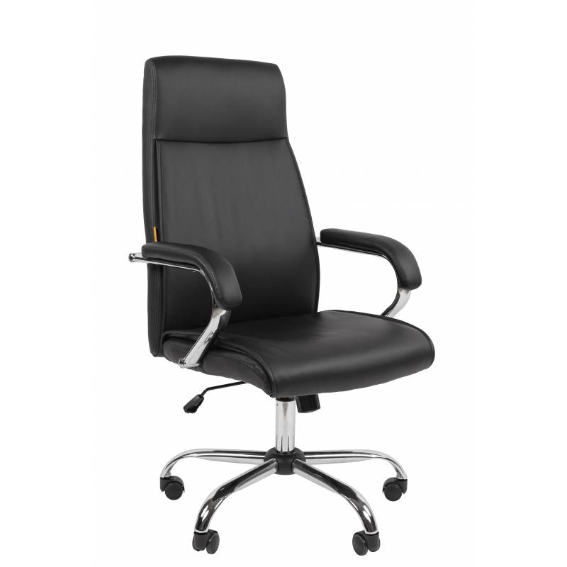 Кресло руководителя Chairman CH425 экокожа, черный главное фото