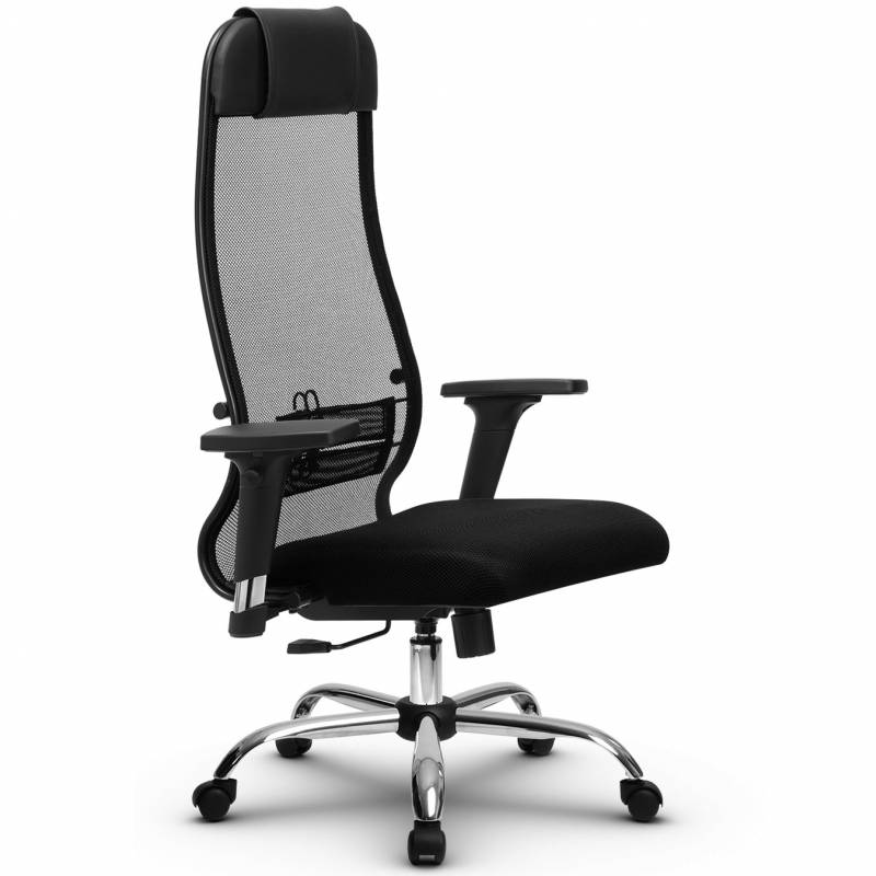 Кресло руководителя Метта Комплект 18/2d хром главное фото