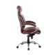 Кресло руководителя Chairman CH423 экокожа, коричневый. Фото товара с разных ракурсов.